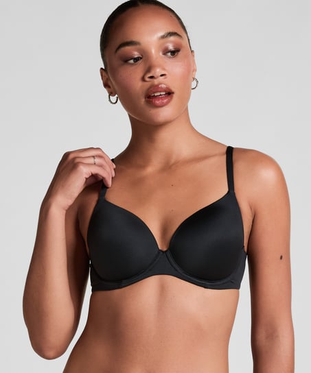 Soutien-gorge à armatures préformé Super Soft, Noir