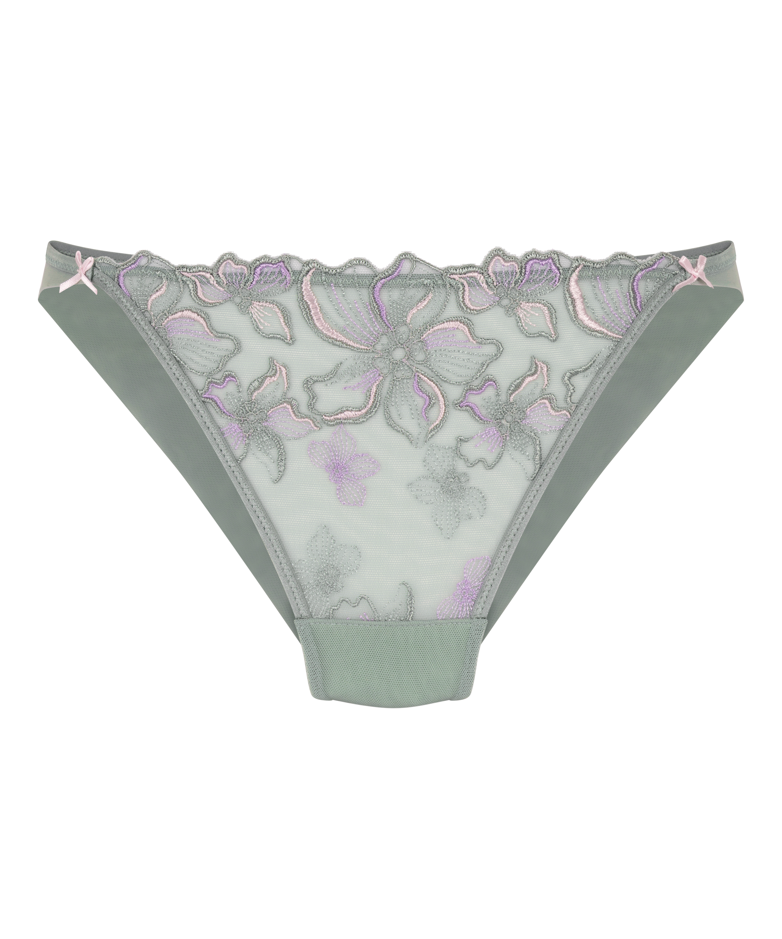 Slip brésilien Lauren, Vert, main