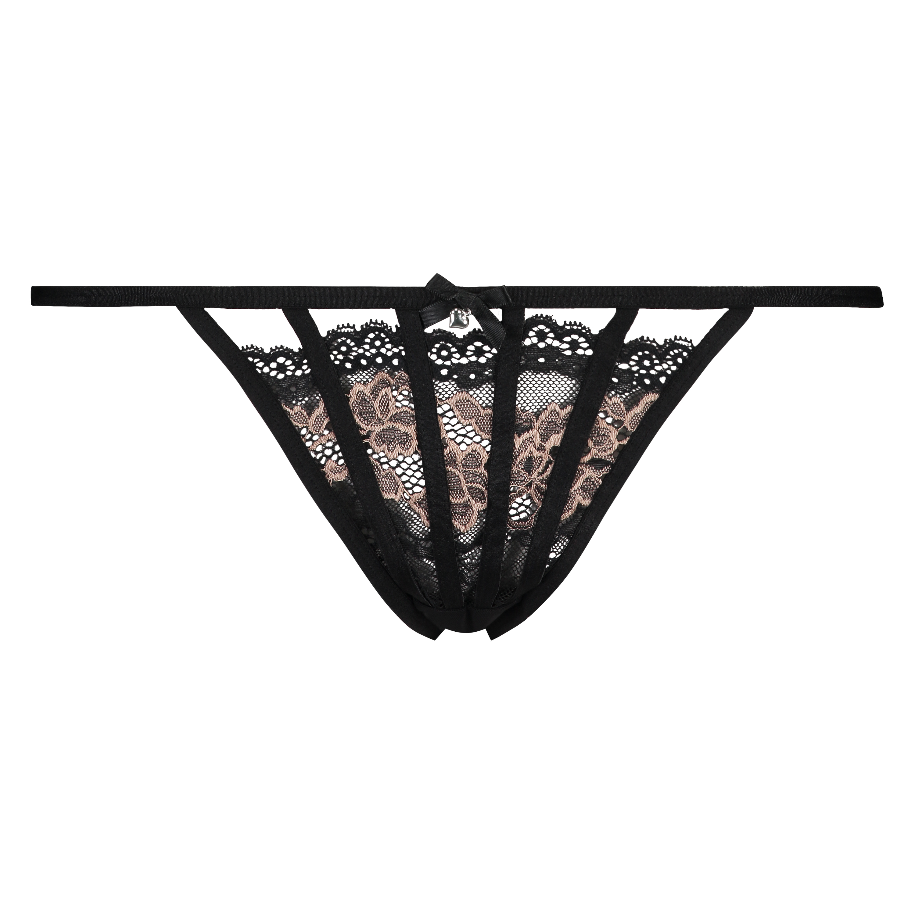 Tanga String Nala, Noir, main