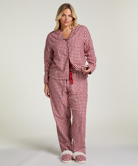 Ensemble pyjama Flannel, Rouge
