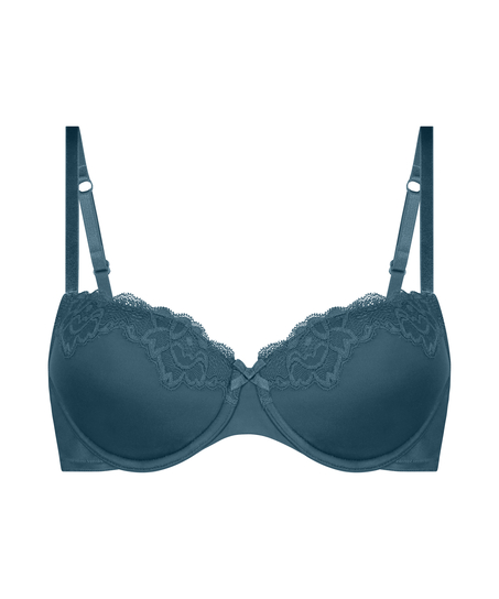 Soutien-gorge à armatures préformé Lace & Shine, Bleu