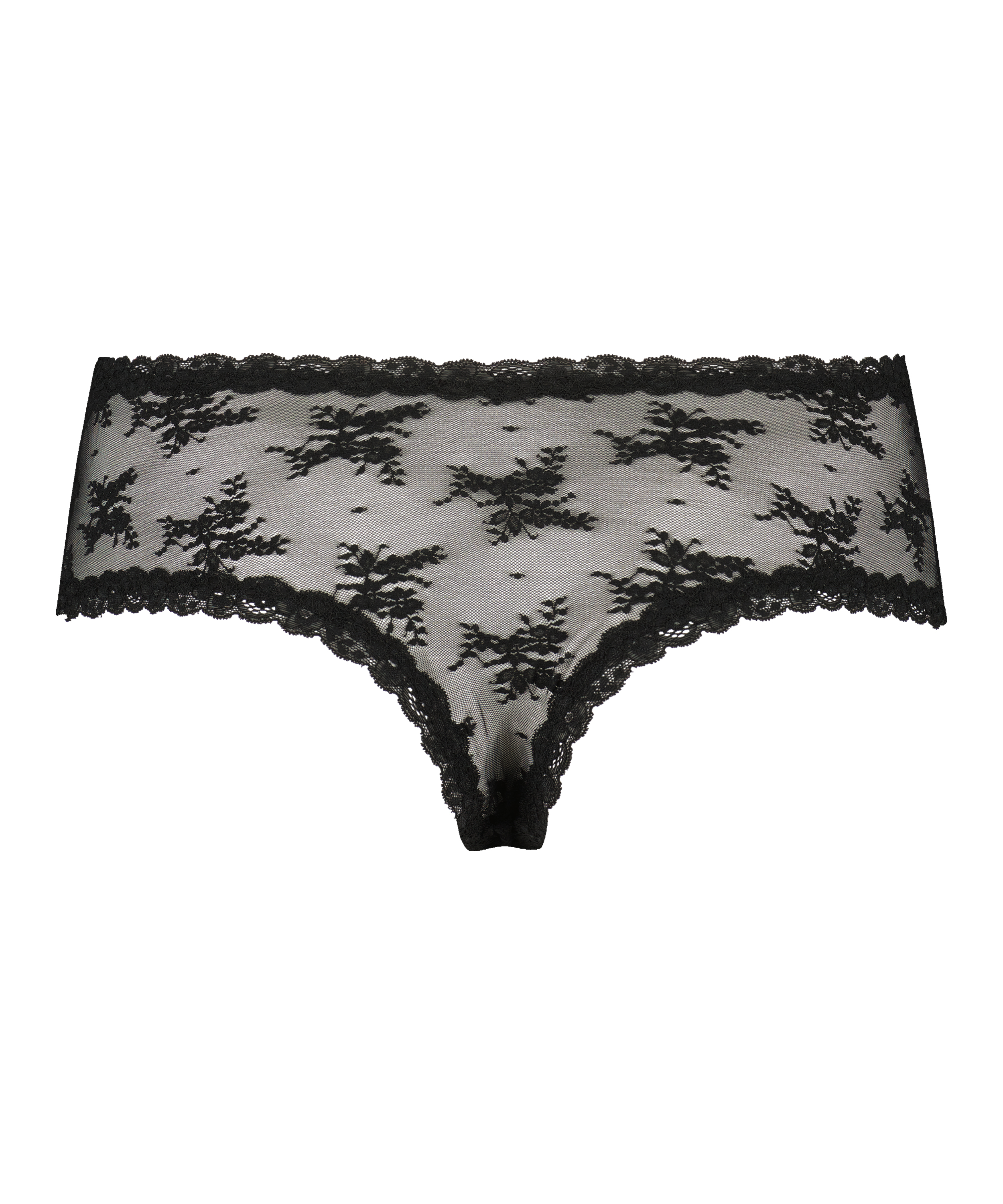 Brésilien en V Curvy, Noir, main