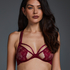 Soutien-gorge &agrave; armatures non-pr&eacute;form&eacute; Monroe, Rouge