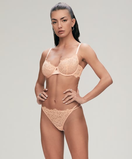 Unwattierter Bügel-BH Isabella, Orange