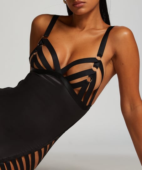 Slipdress Brooke, Schwarz