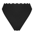 Bikini Slip Rio Scallop, Schwarz
