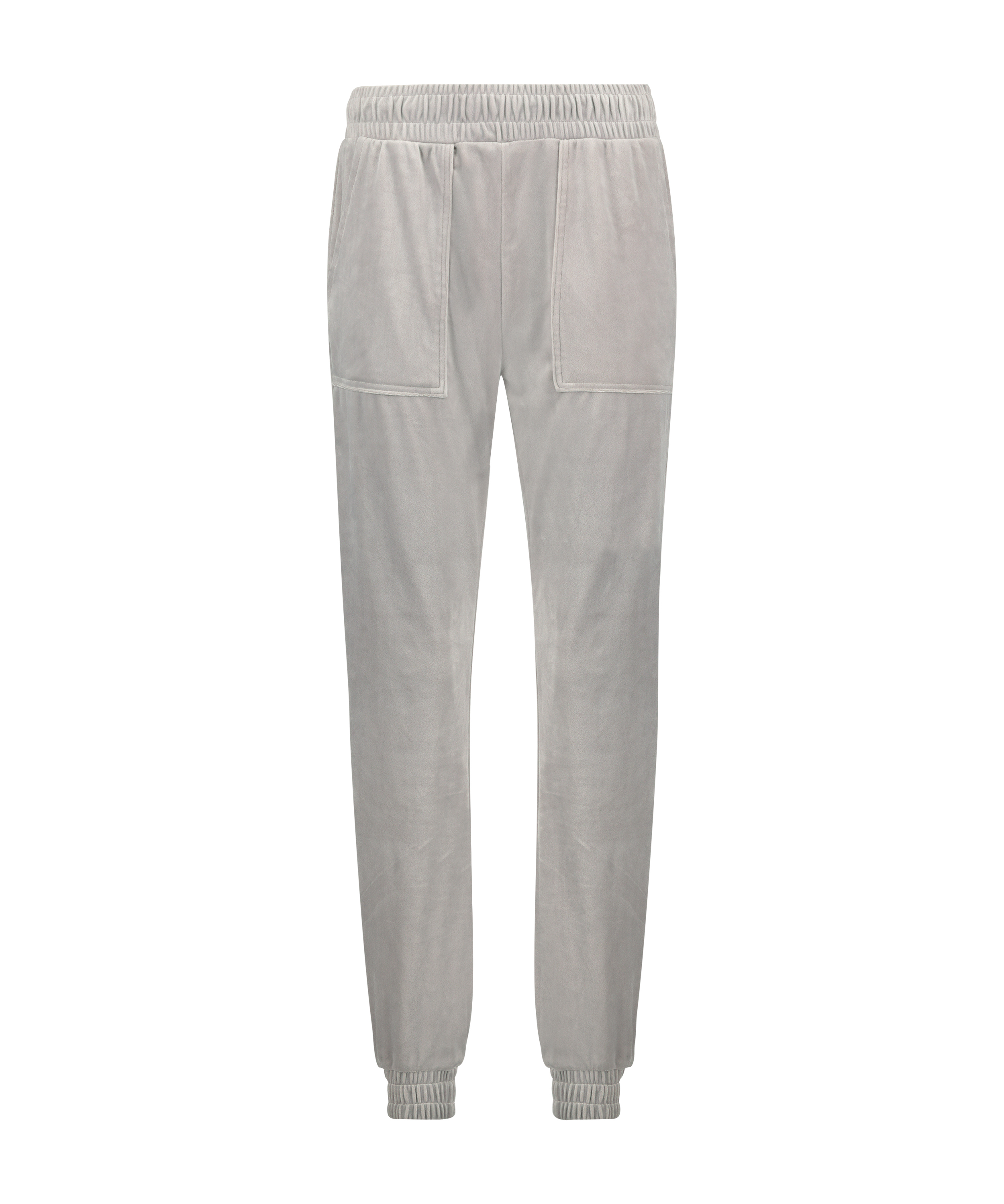 Tall Jogginghose Velours, Grau, main