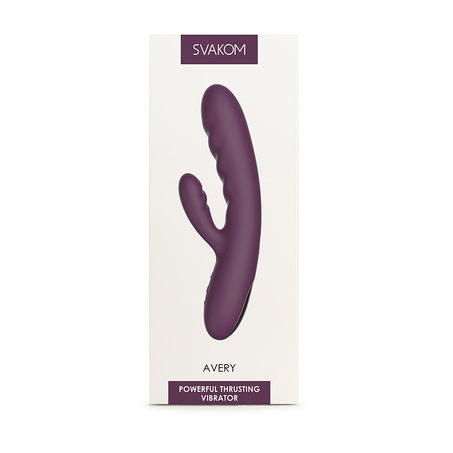 Svakom - Kraftvoller Stoßvibrator Avery, Lila