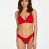 String dentelle florale, Rouge