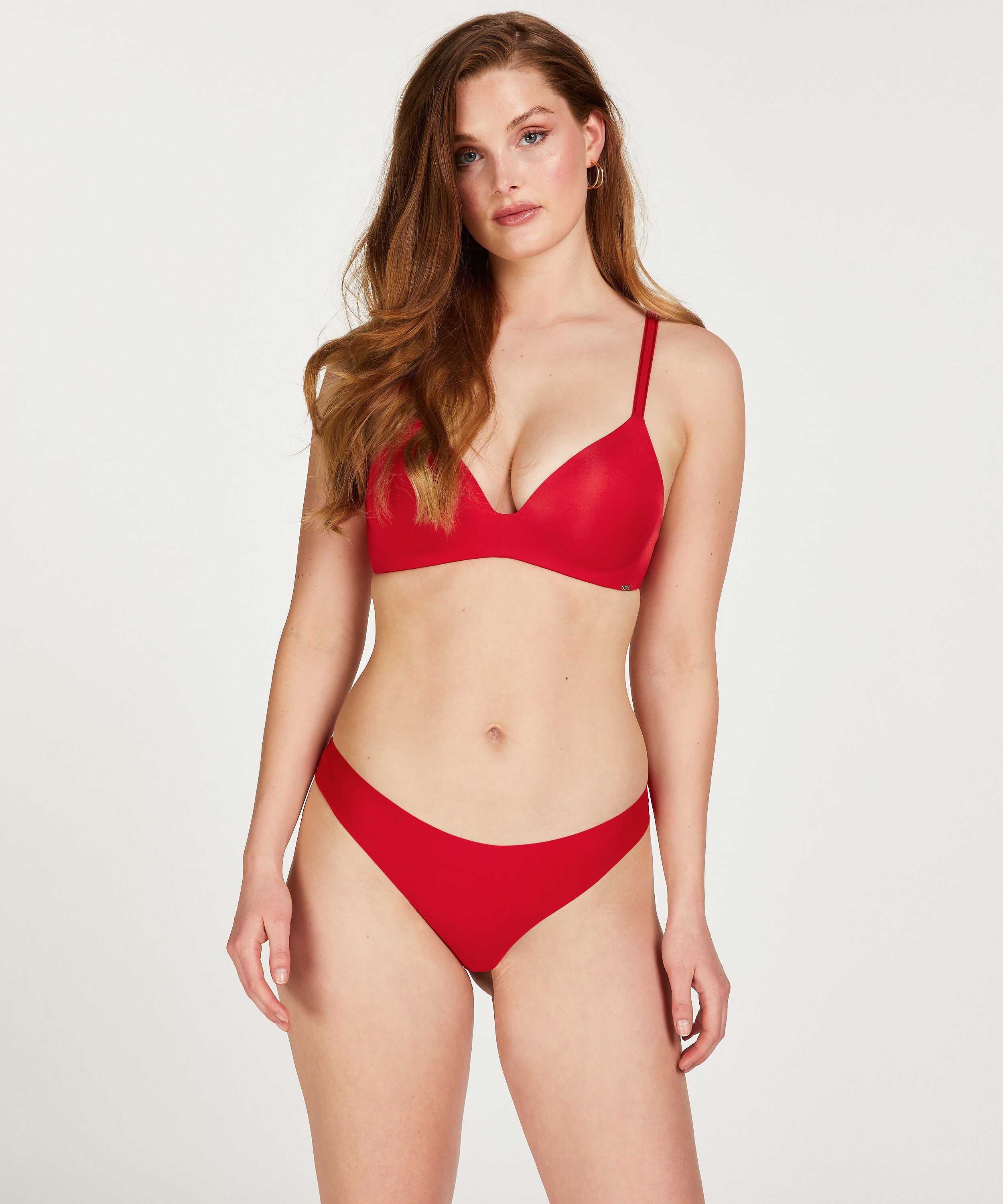 Invisible Brazilian Fishnet, Rot