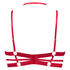 Soutien-gorge &agrave; armatures non-pr&eacute;form&eacute; Jacky, Rouge