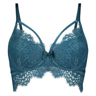 Soutien-gorge &agrave; armatures pr&eacute;form&eacute; longline Marilee, Bleu