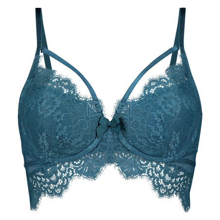 Soutien-gorge &agrave; armatures pr&eacute;form&eacute; longline Marilee, Bleu
