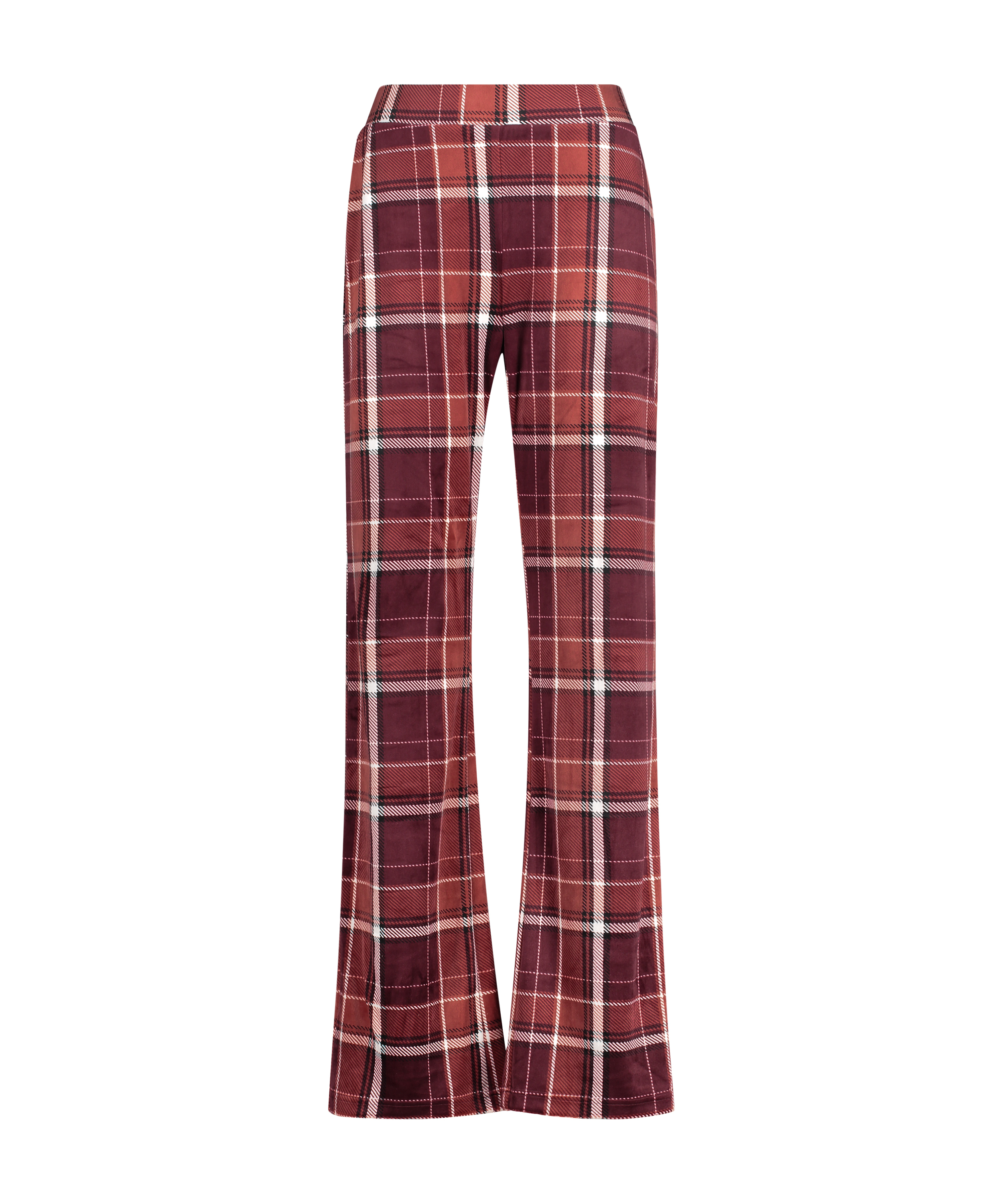 Petite Pantalon de pyjama Velours, Rouge, main