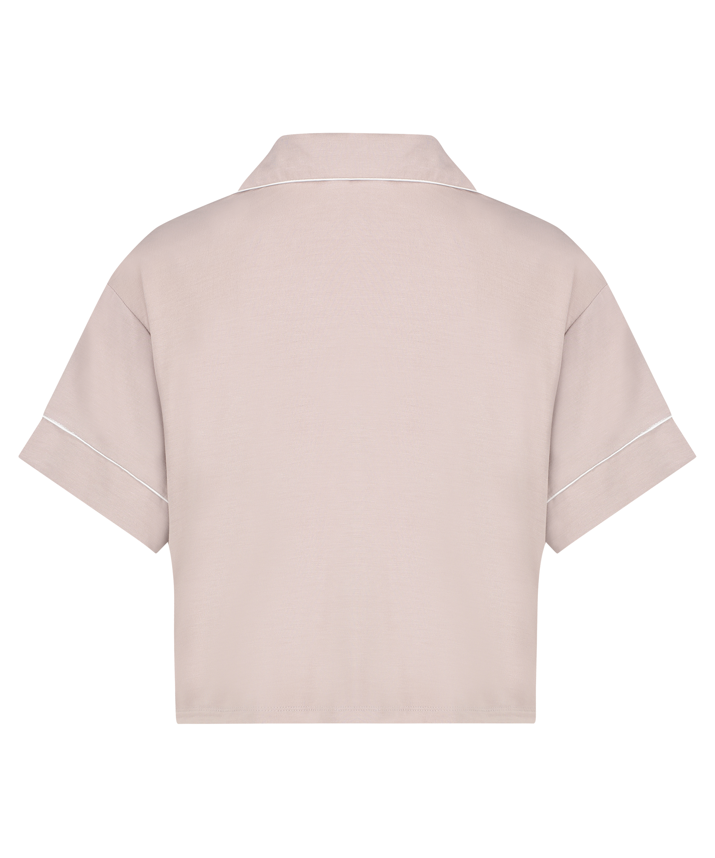 Kurzärmelige Jersey-Jacke Essential, Beige, main