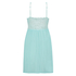 Slipdress Modal Lace mit Spitze, Blau