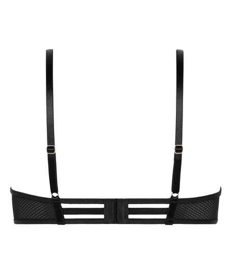 Soutien-gorge &agrave; armatures non-pr&eacute;form&eacute; Rhys, Noir