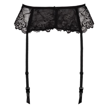 Porte-jarretelles, Noir