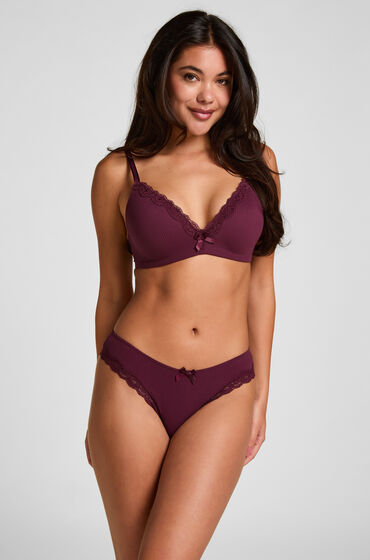 Hunkemöller Slip brésilien Lola Violet