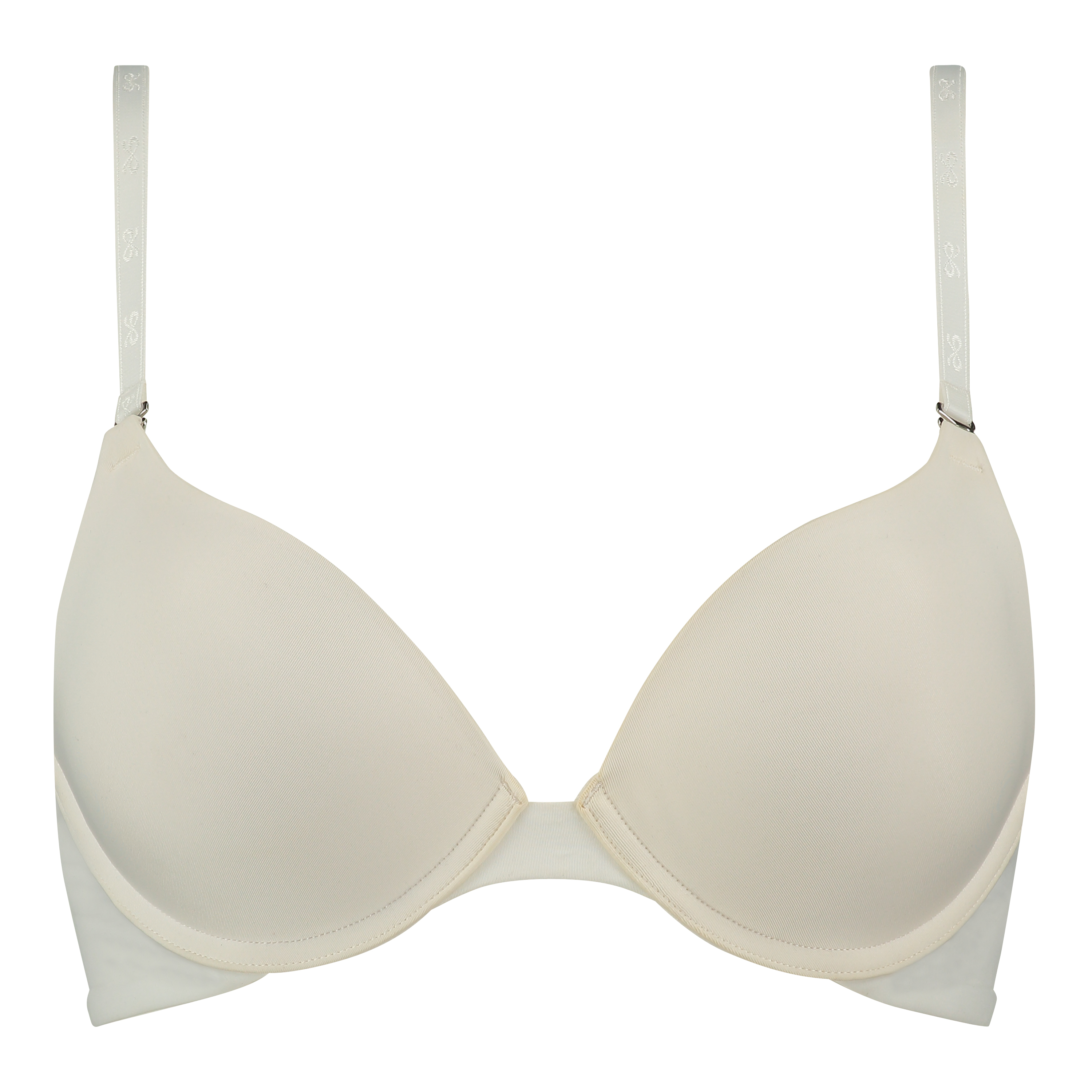 Soutien-gorge &agrave; armatures pr&eacute;form&eacute; push-up, Blanc, main