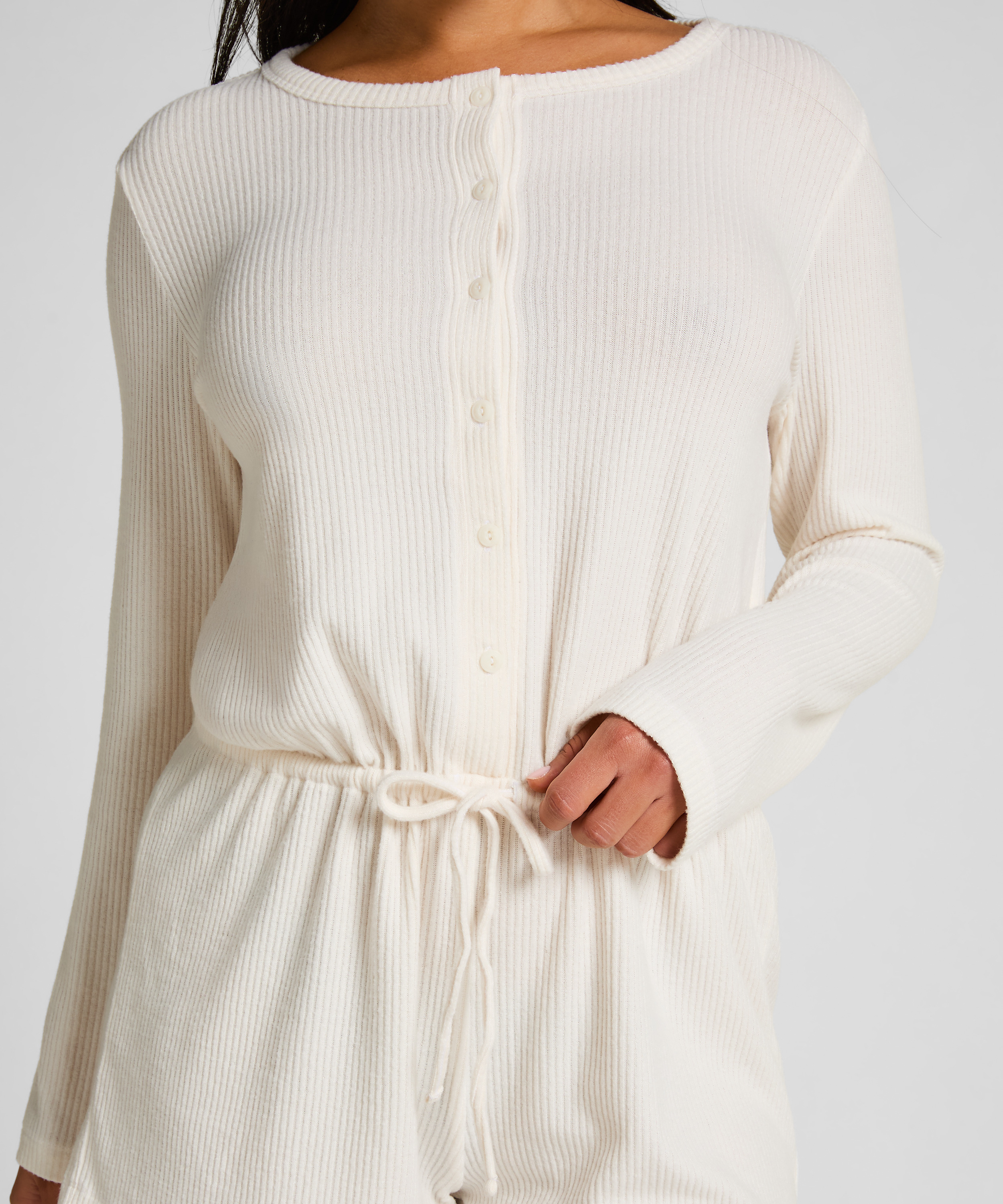 Short-Onesie Jersey Rib, Weiß, main