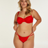 Nicht-vorgeformtes Bikinitop BoraBora, Rot