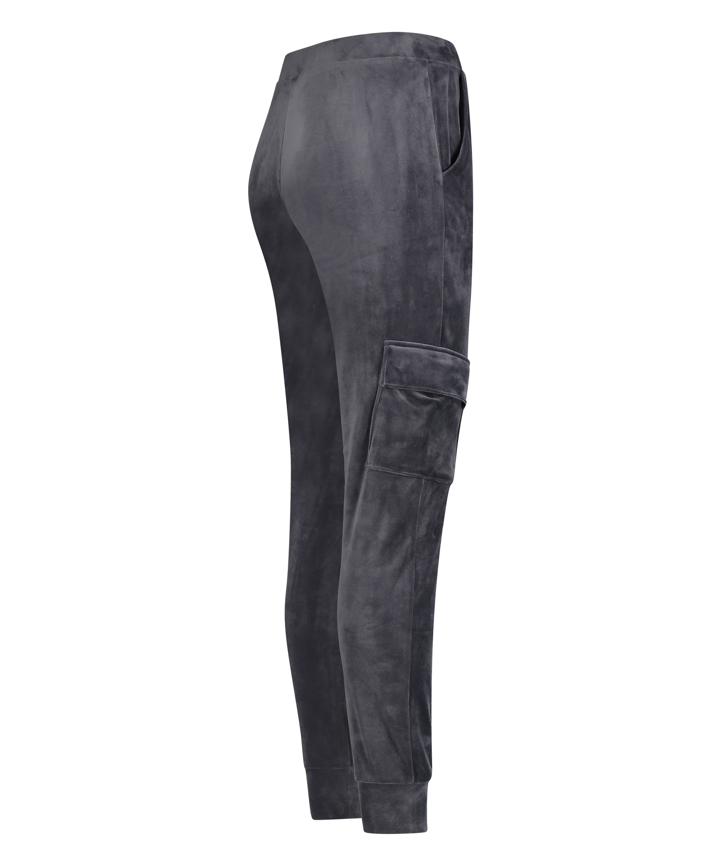 Pantalon de jogging Velours Cargo, Gris, main