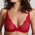 Soutien-gorge à armatures non-préformé Isabelle, Rouge, main Soutien-gorge à armatures non-préformé Isabelle, Rouge