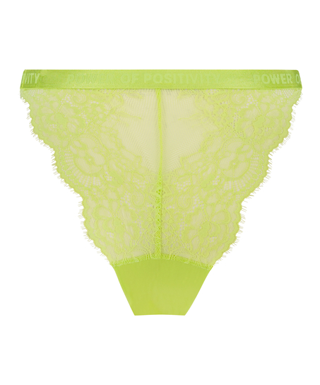 Slip br&eacute;silien Honey, Vert
