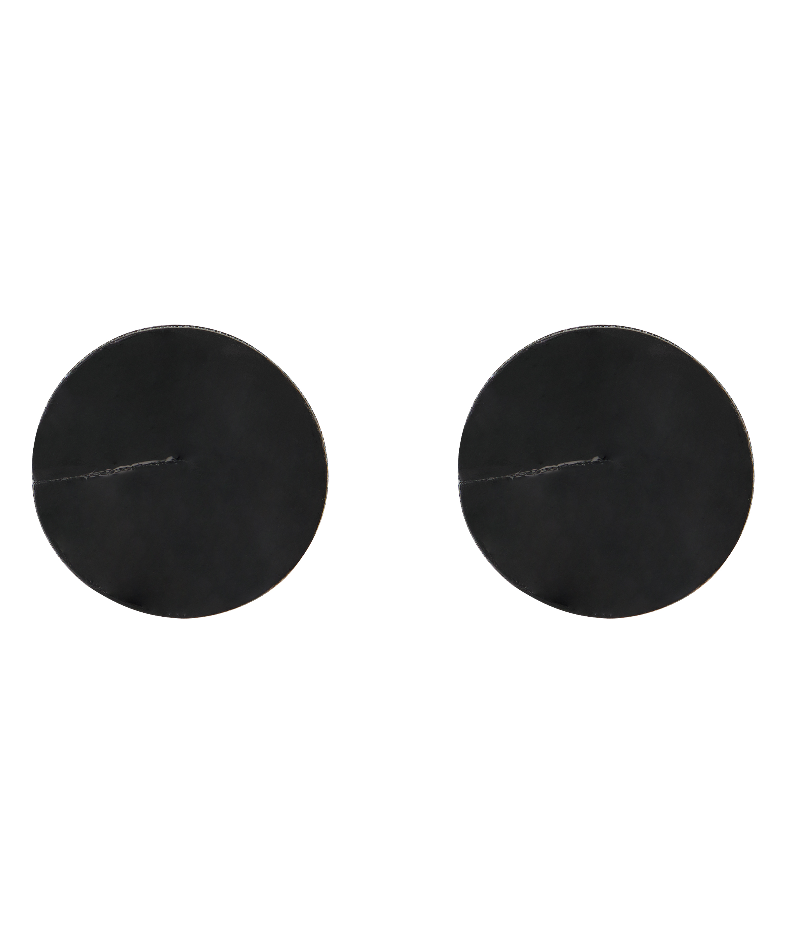 Cache-tétons brillants, Rouge, main