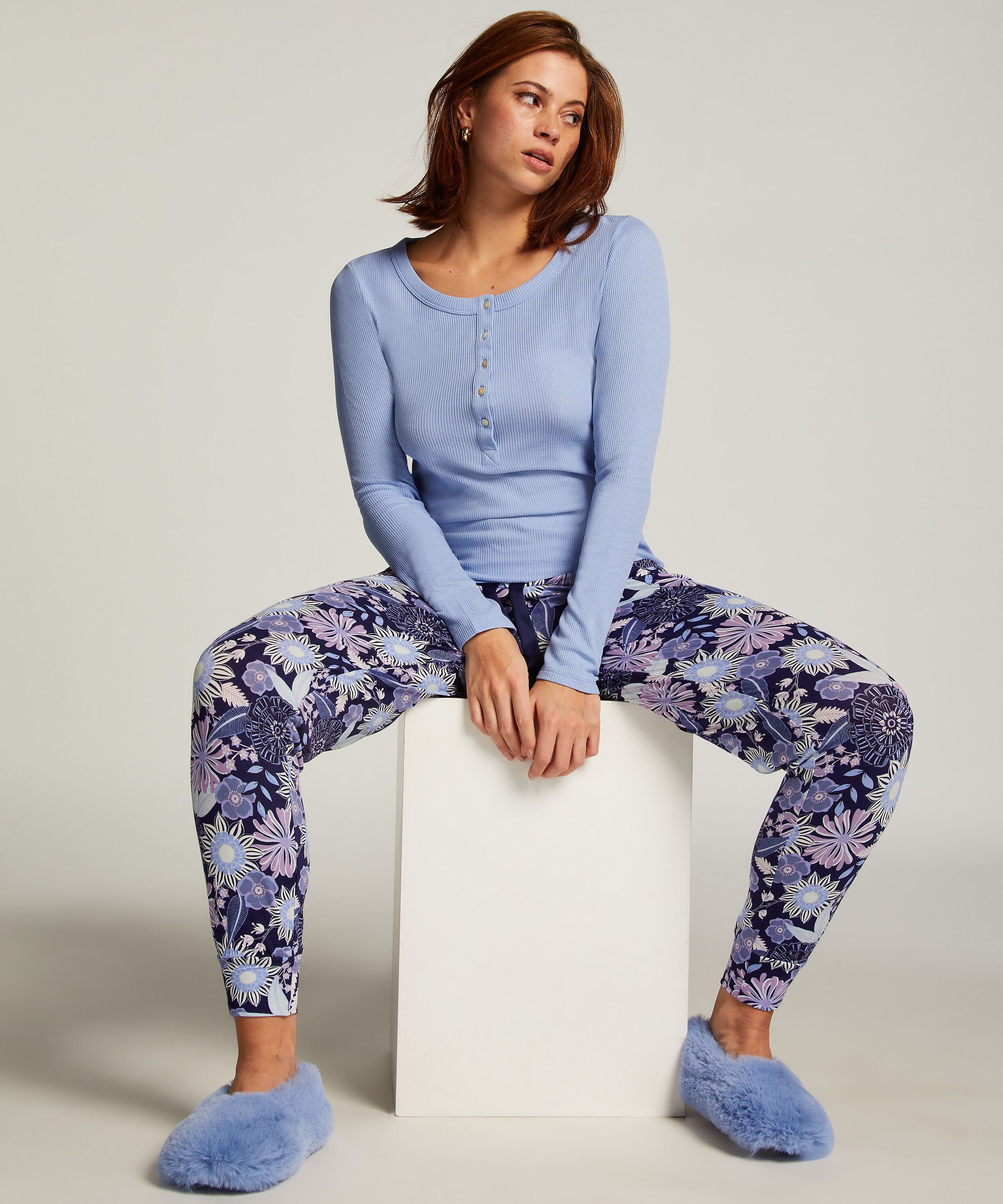 Petite Pyjamahose, Blau Petite Pyjamahose, Blau