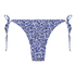 Slip de Bikini Cheeky Tanga Lobos, Bleu
