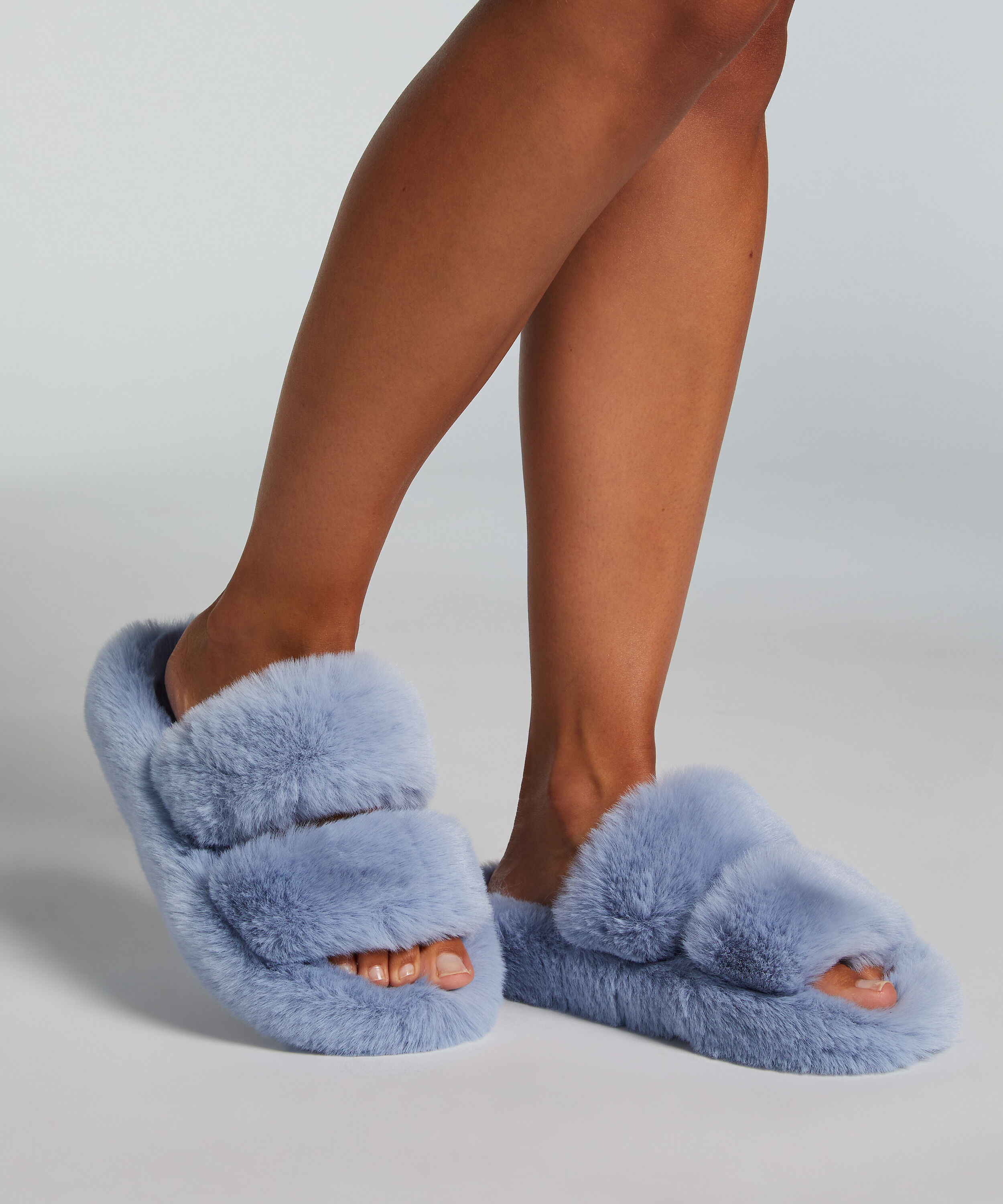 Chaussons Hannah, Bleu