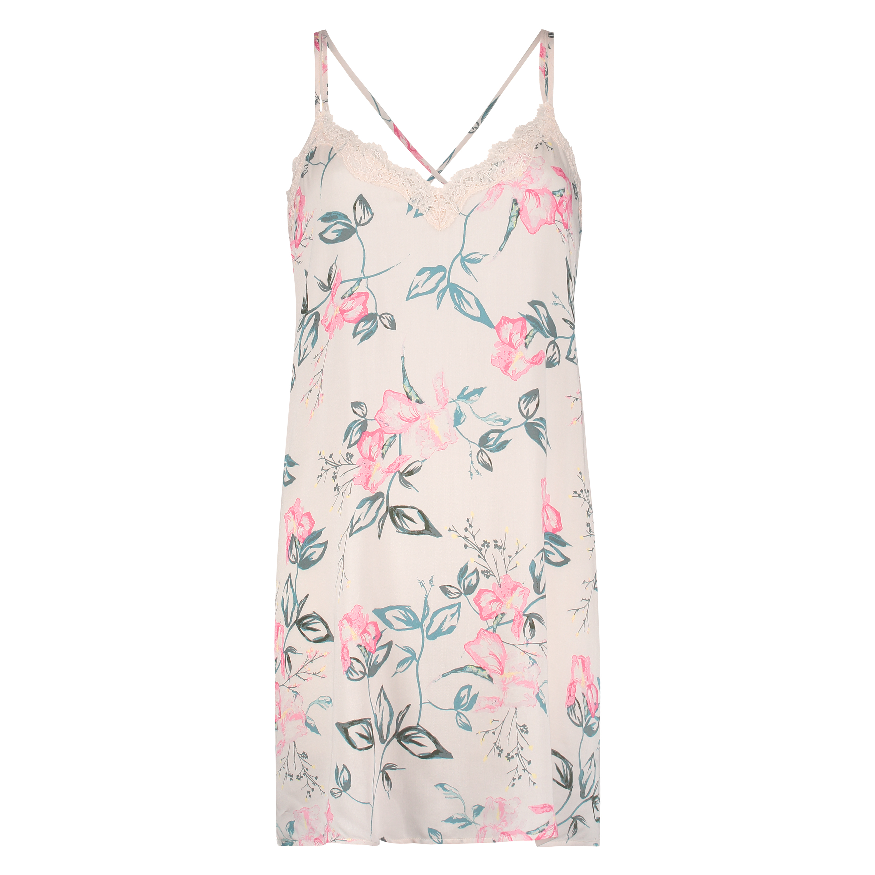 Slipdress Woven, Beige, main