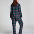 Pyjamaset Flannel, Gr&uuml;n