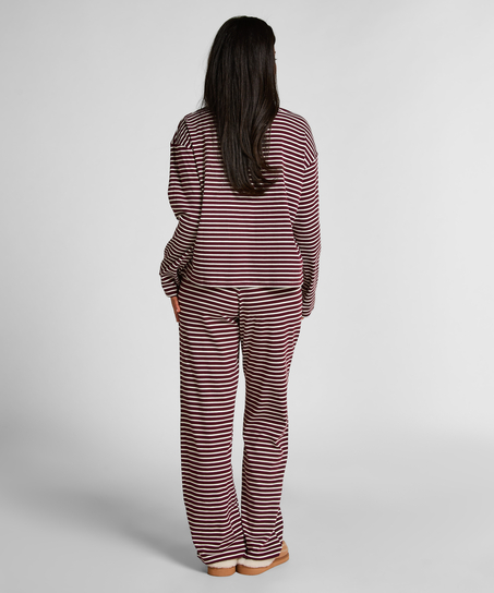 Pyjama en jersey de coton, Violet