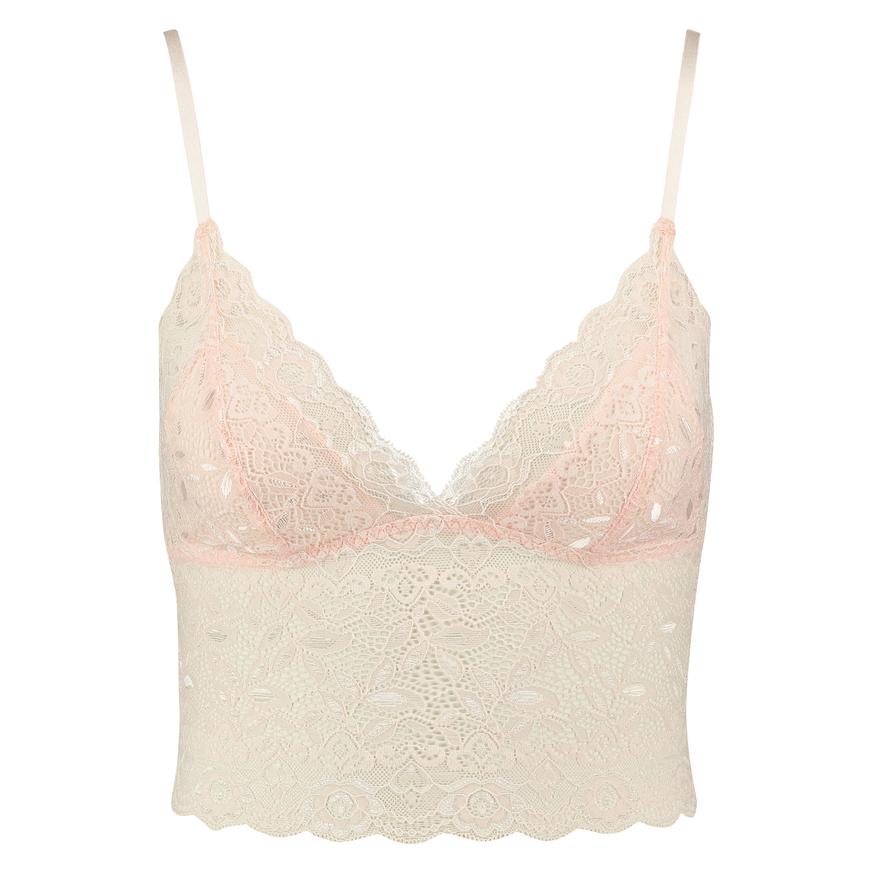 Bralette Longline Fancy, Rose, main