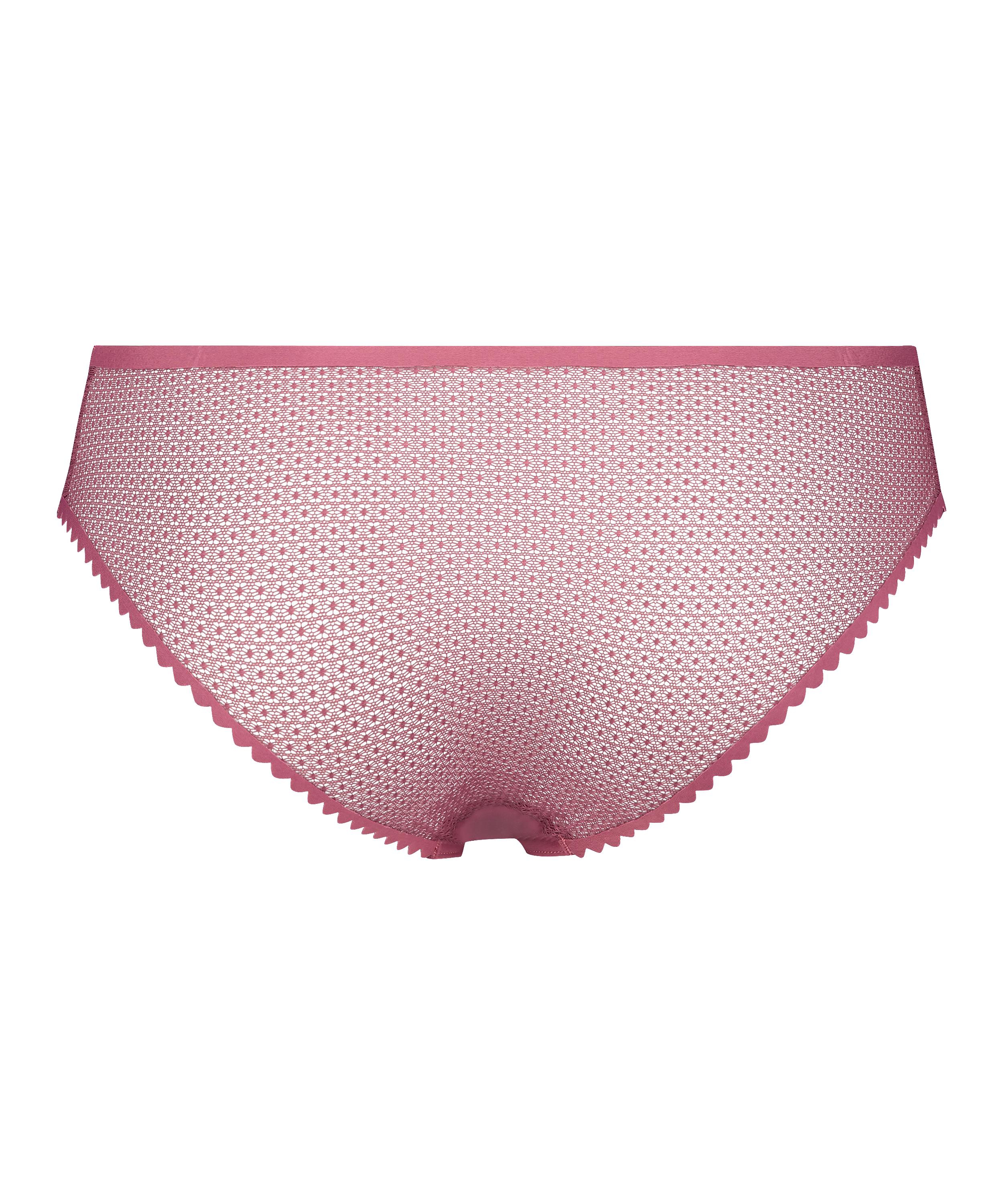 Slip brésilien invisible, Rouge, main