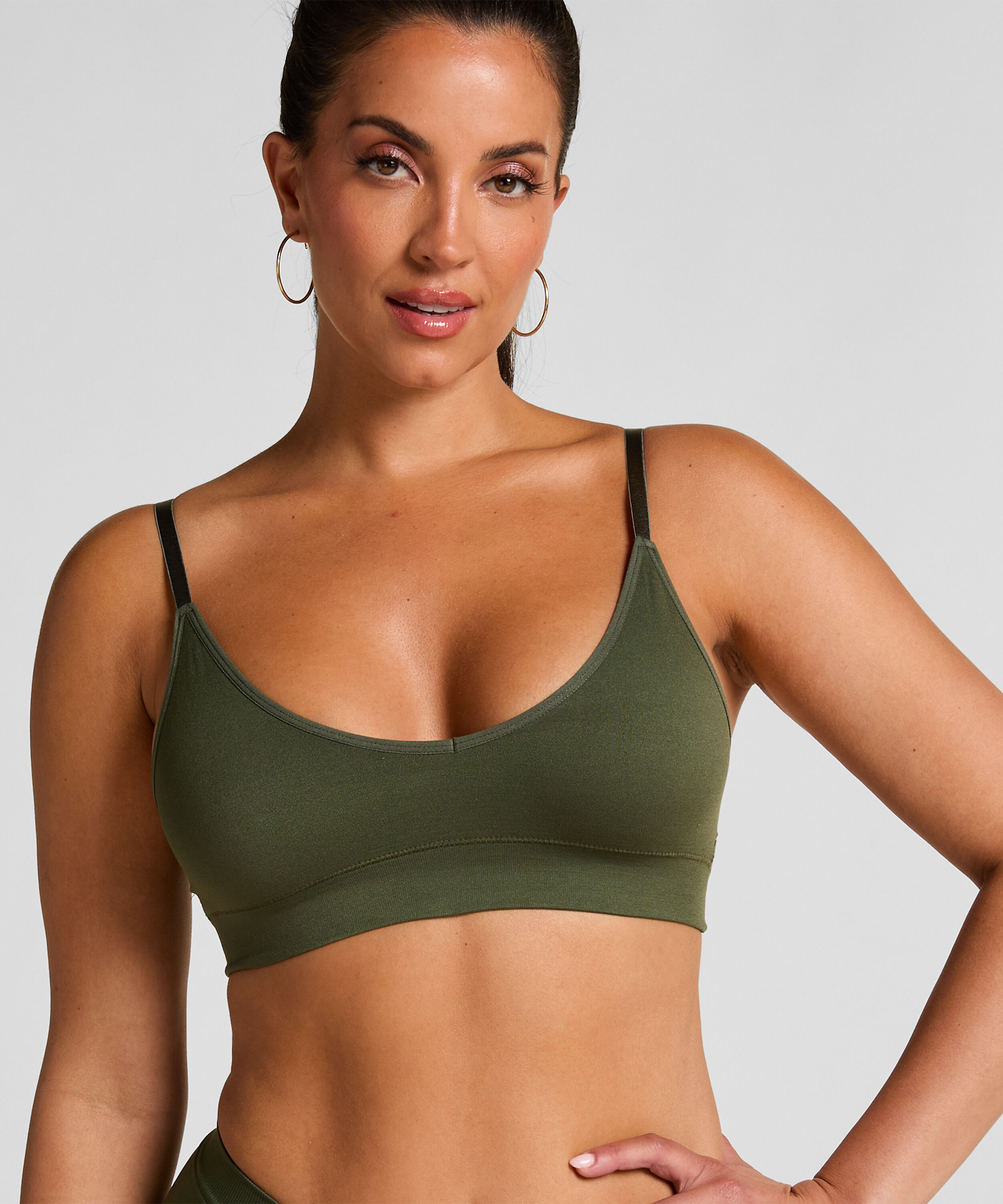 Brassière triangle Dide, Vert