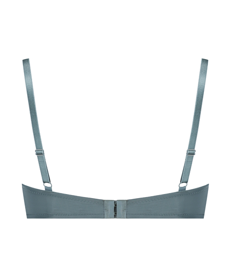 Vorgeformter Bügel-BH Plunge, Blau