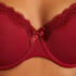 Soutien-gorge à armatures rembourré Lola, Rouge