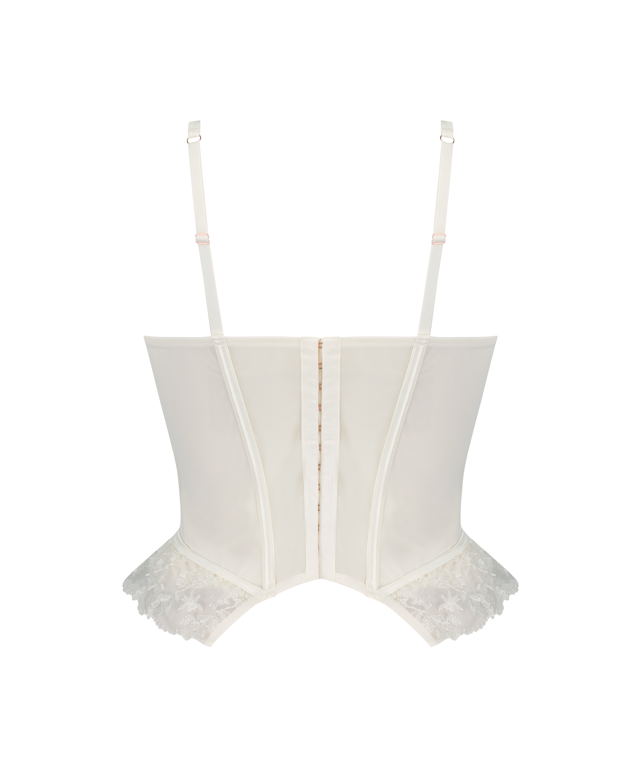 Bustier Steph, Blanc, main