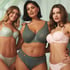 Soutien-gorge à armatures non-préformé Bella, Vert