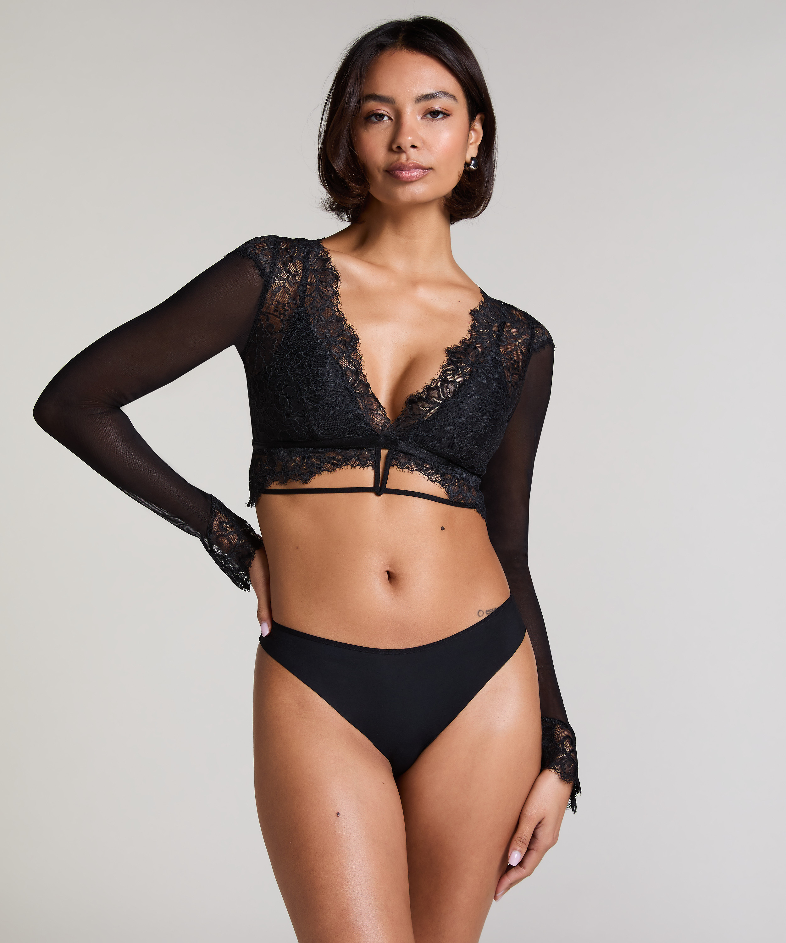 Bralette Ella, Schwarz, main