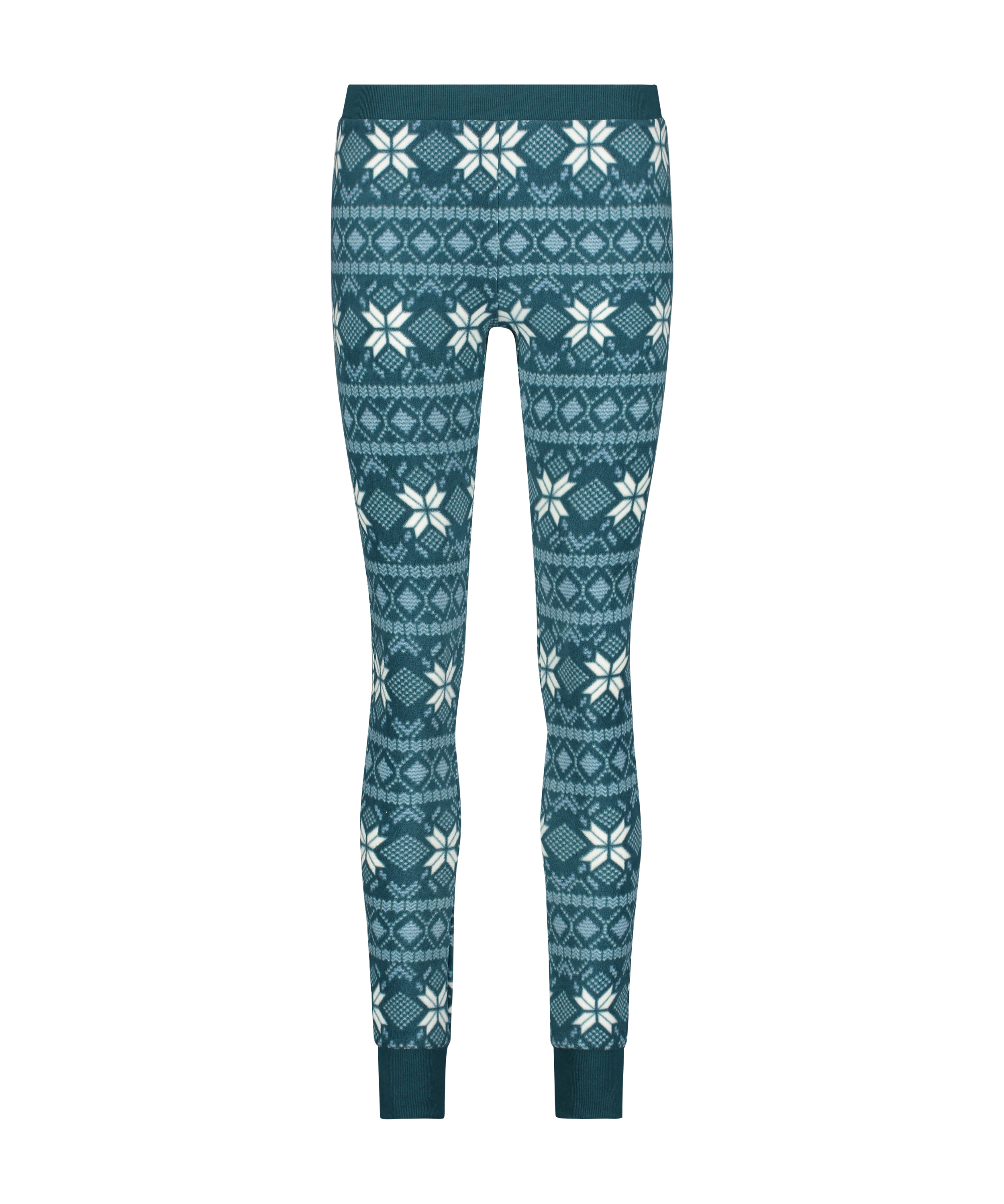 leggings en micro-polaire, Bleu, main