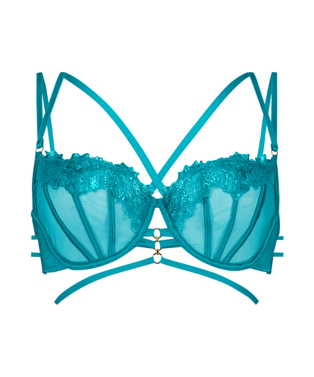 Soutien-gorge à armatures non-préformé Eros, Bleu