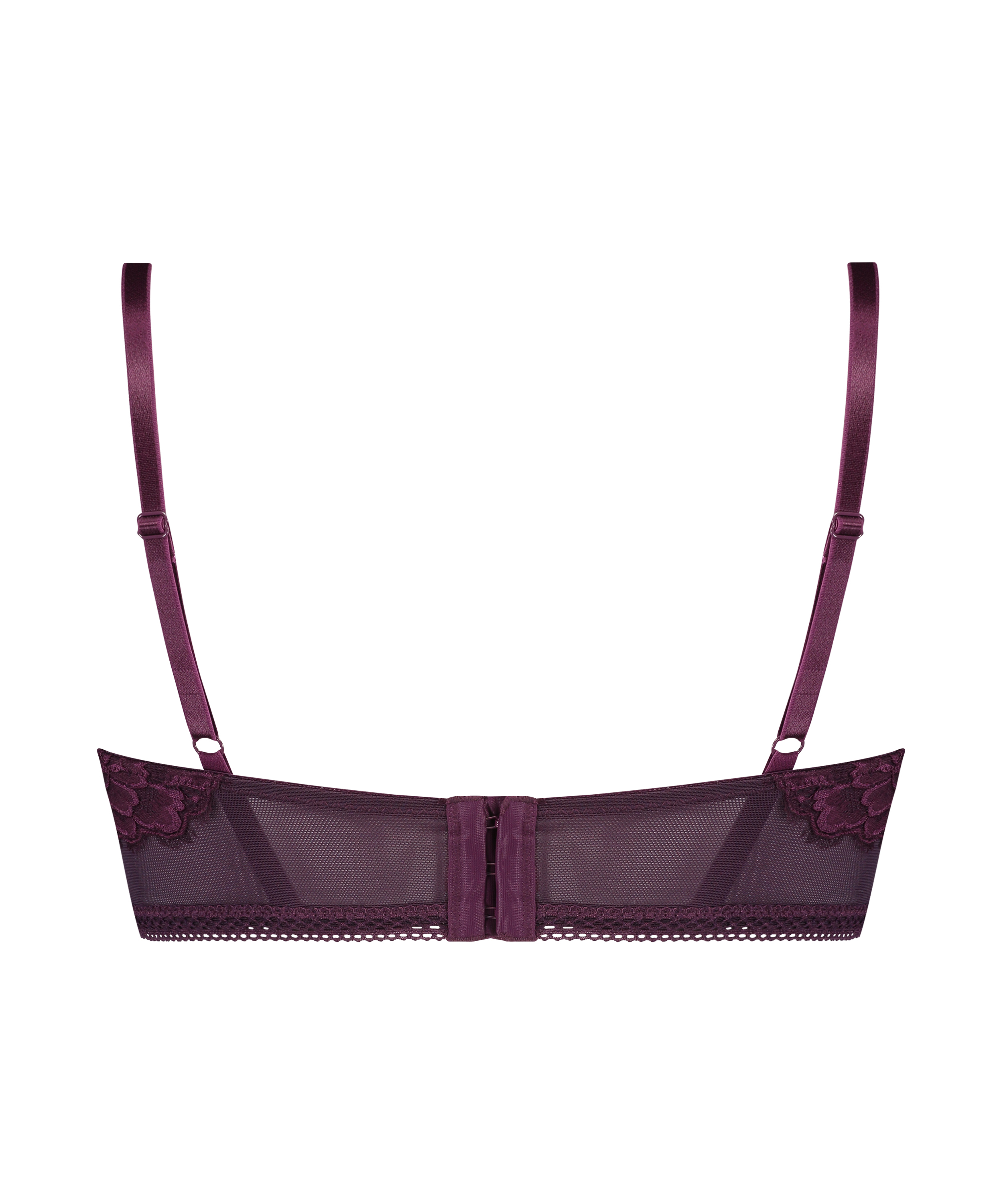 Soutien-gorge bustier &agrave; armatures pr&eacute;form&eacute; Lotte, Violet, main