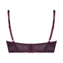 Soutien-gorge bustier &agrave; armatures pr&eacute;form&eacute; Lotte, Violet
