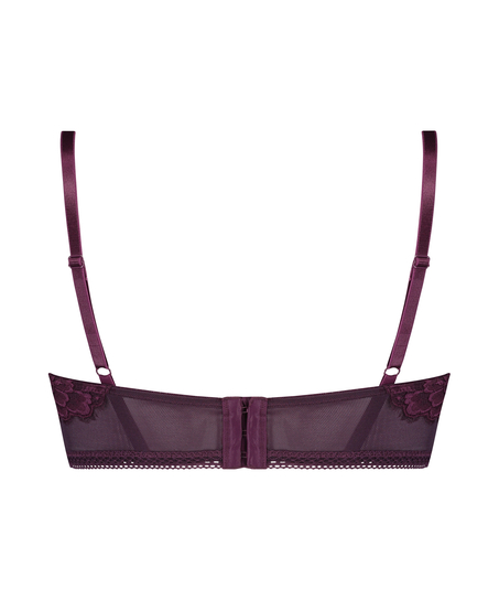 Soutien-gorge bustier &agrave; armatures pr&eacute;form&eacute; Lotte, Violet
