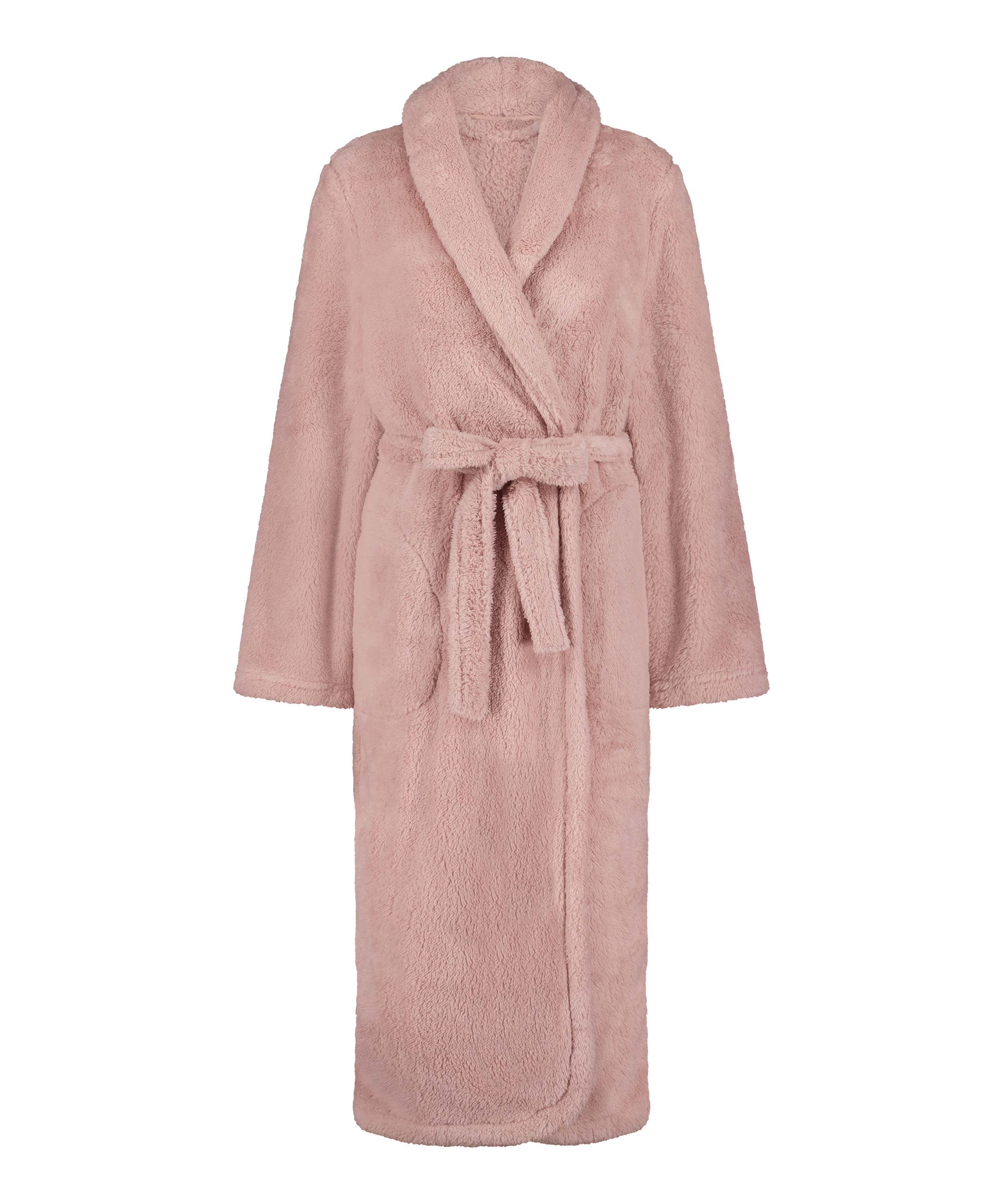 Bademantel Fleece, Rose, main